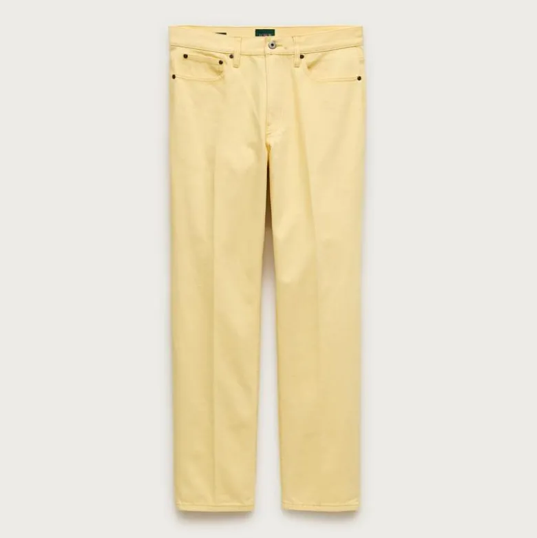 Classic Straight creased jean in Japanese denim