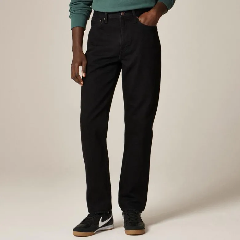 Classic Straight jean in black rinse