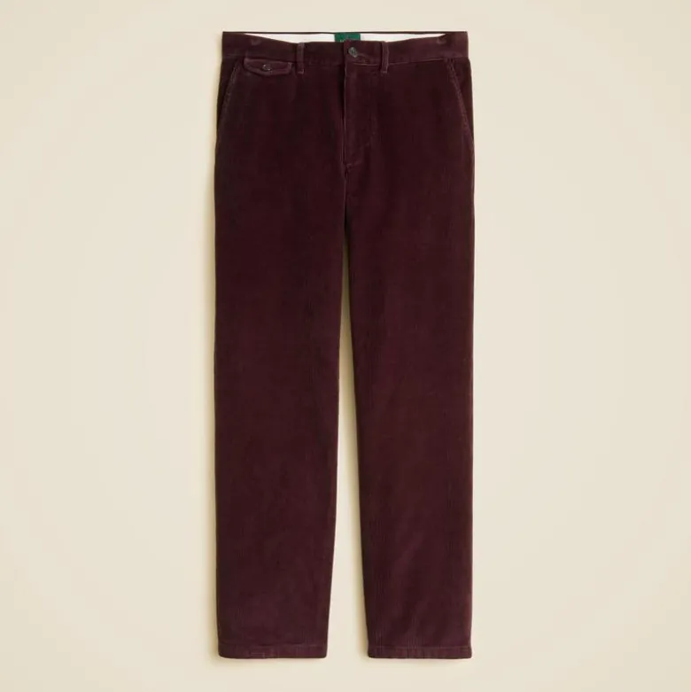 Classic-fit 10-wale corduroy trouser