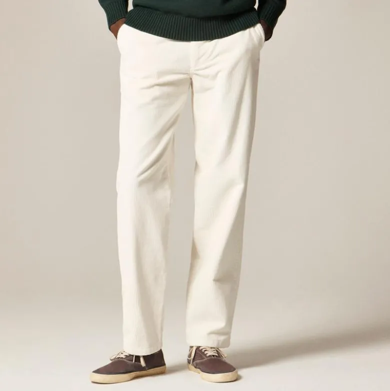 Classic-fit 10-wale corduroy trouser