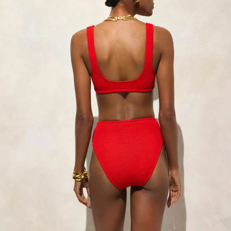 Claudia O-ring scrunchie bikini top