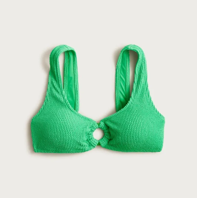 Claudia O-ring scrunchie bikini top
