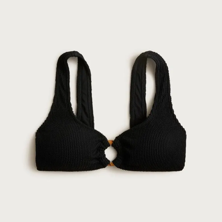 Claudia O-ring scrunchie bikini top
