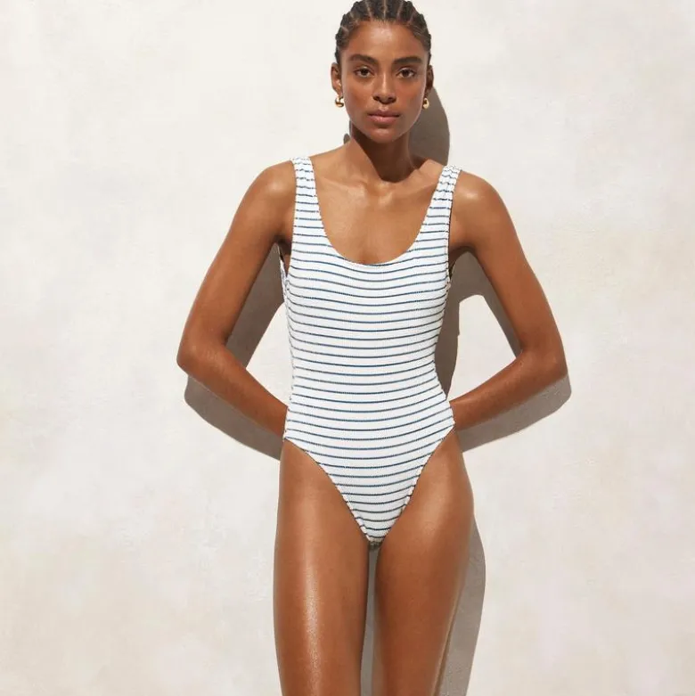 Claudia scrunchie one-piece