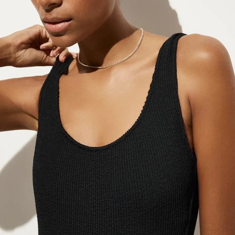 Claudia scrunchie one-piece