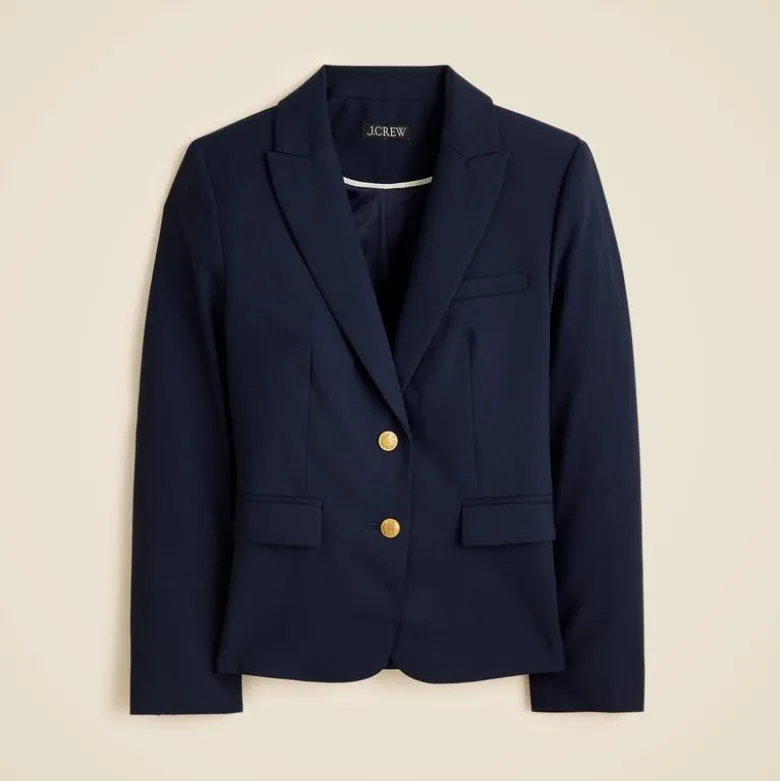 École blazer in Italian studio wool blend
