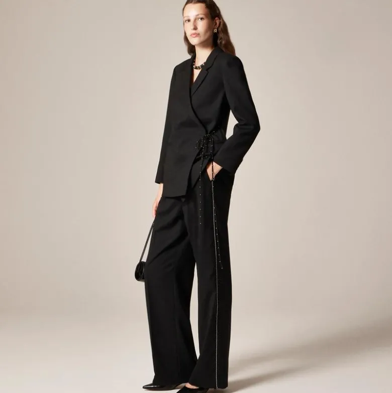 Collection Essential wide-leg pant in Italian city wool blend