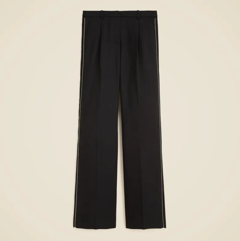Collection Essential wide-leg pant in Italian city wool blend