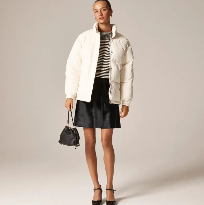 Collection Fairfax skirt in calf hair