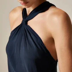 Collection halter slip dress