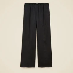 Cosmo cropped pant in textured satin