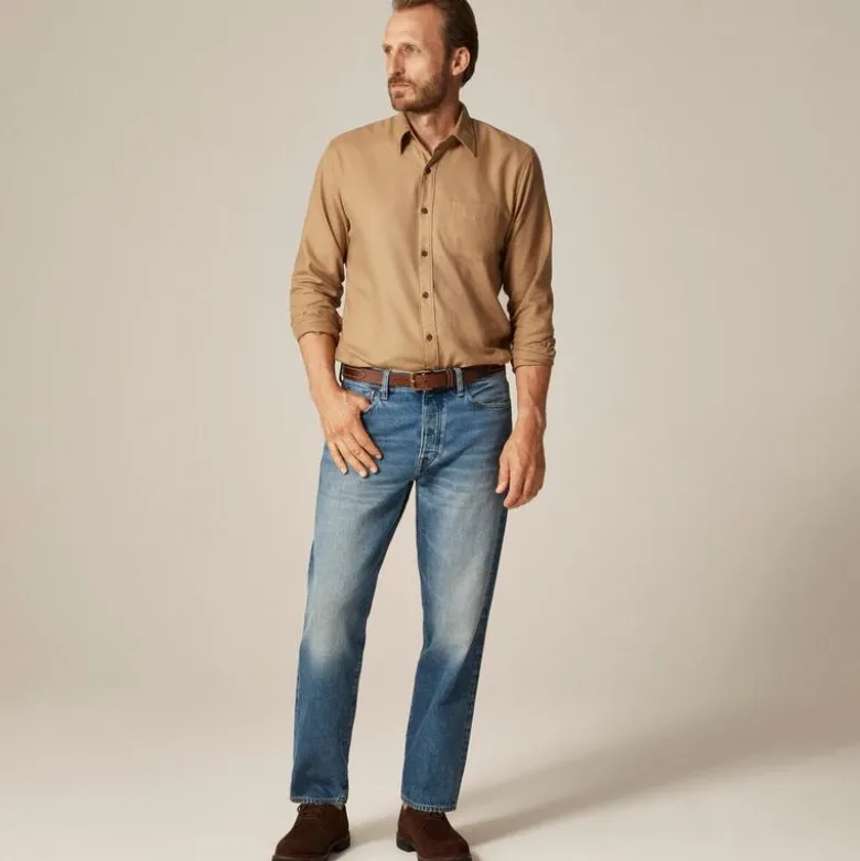Cotton-cashmere blend shirt