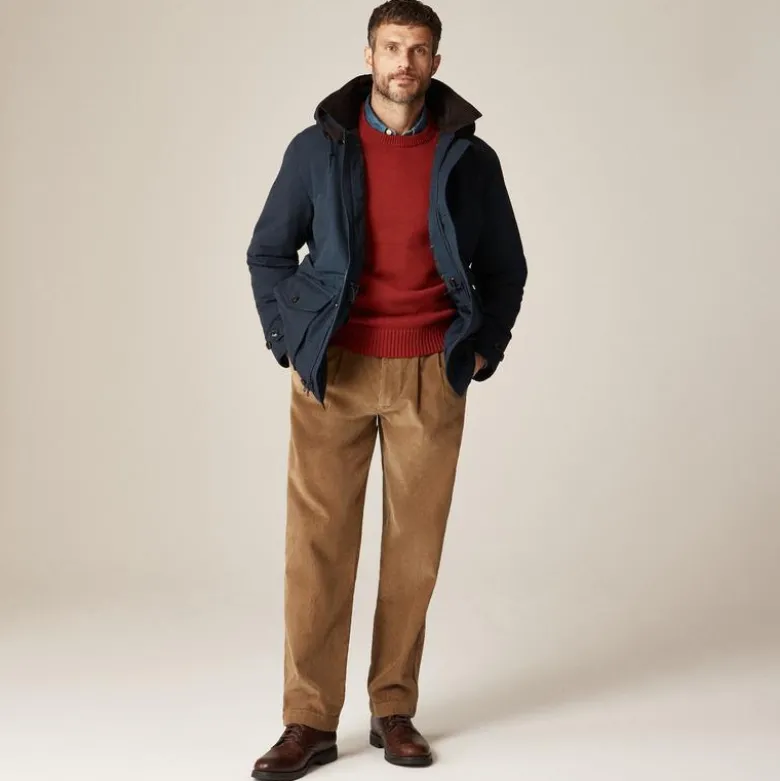 Country jacket with removable hood and PrimaLoft®