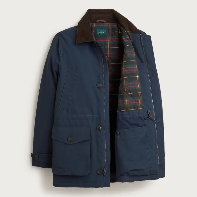 Country jacket with removable hood and PrimaLoft®