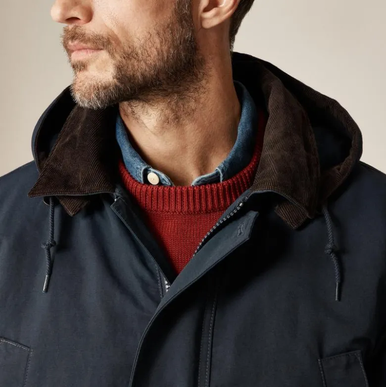 Country jacket with removable hood and PrimaLoft®