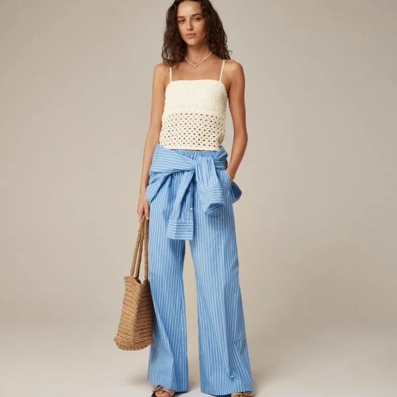 Crochet bandeau tank top