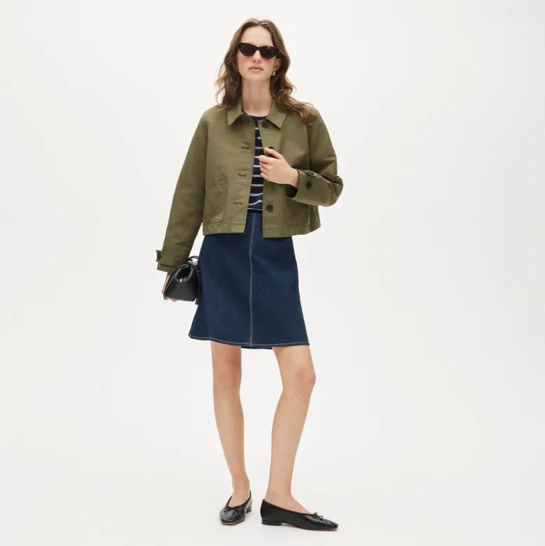 Cropped Barn Jacket™ in chino