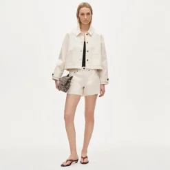 Cropped Barn Jacket™ in denim