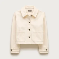 Cropped Barn Jacket™ in denim