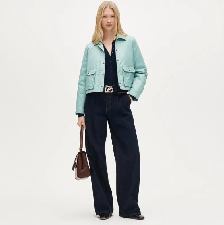 Cropped Barn Jacket™ in ripstop cotton
