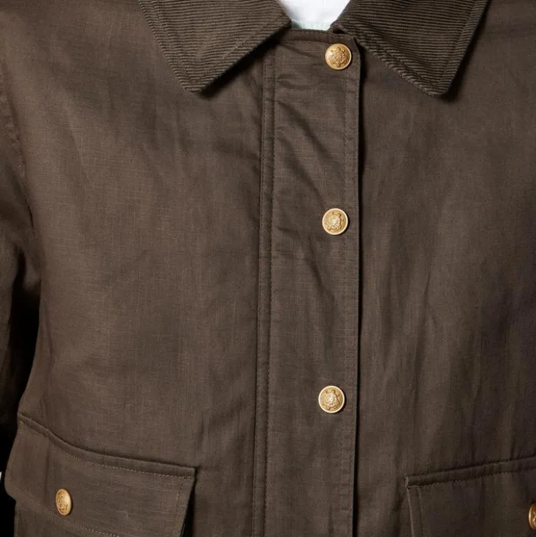 Cropped Barn Jacket™ in ripstop cotton