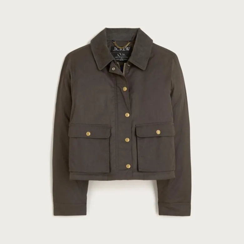 Cropped Barn Jacket™ in ripstop cotton