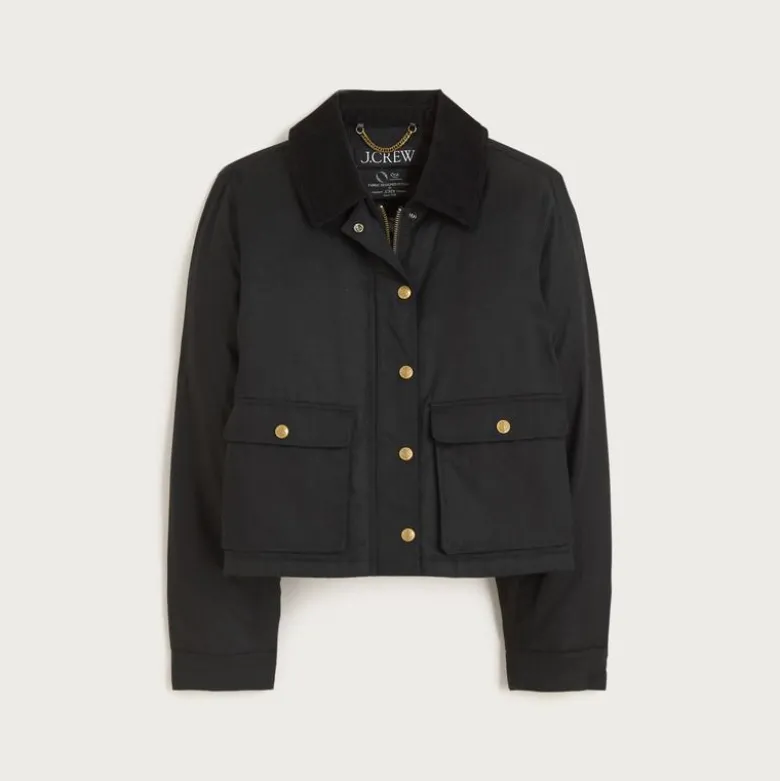 Cropped Barn Jacket™ in ripstop cotton