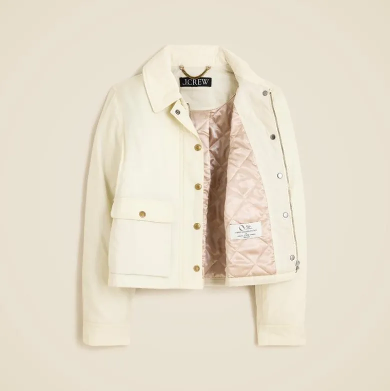 Cropped Barn Jacket™ in ripstop cotton