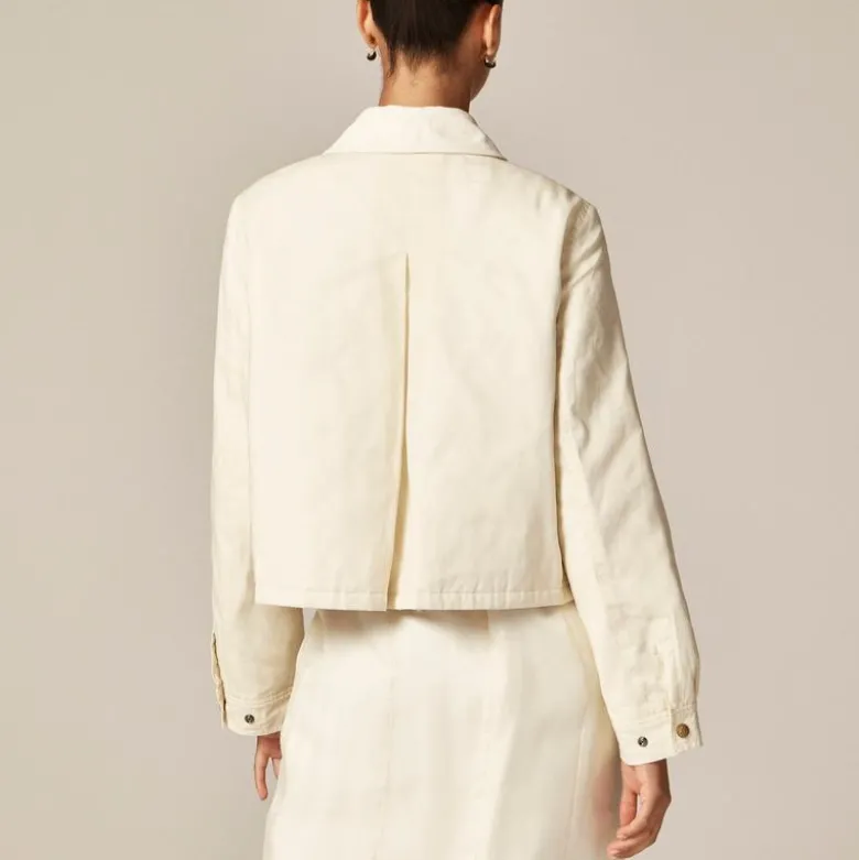 Cropped Barn Jacket™ in ripstop cotton
