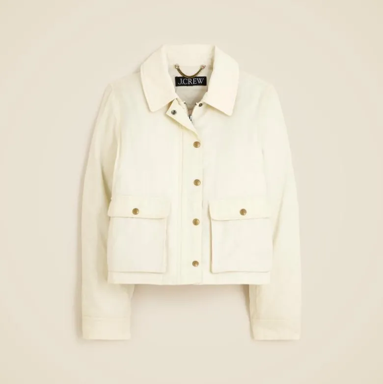 Cropped Barn Jacket™ in ripstop cotton