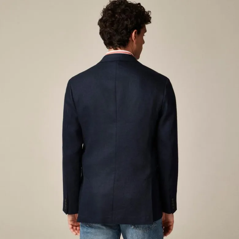 Crosby Classic-fit blazer in Irish linen-wool blend