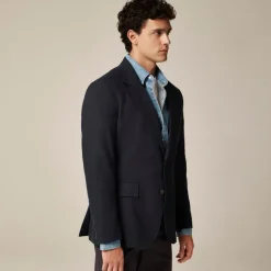 Crosby Classic-fit blazer in Italian linen-cotton blend