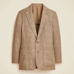 Crosby Classic-fit blazer in English wool-linen blend