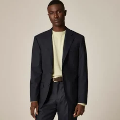 Crosby Classic-fit suit jacket in Italian wool