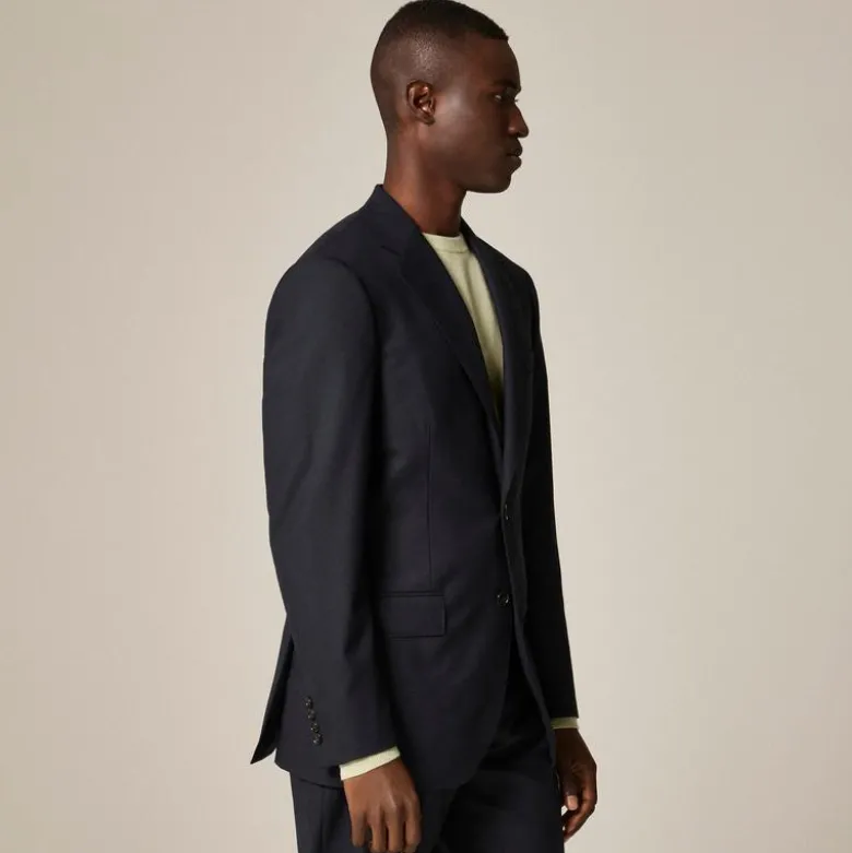 Crosby Classic-fit suit jacket in Italian wool
