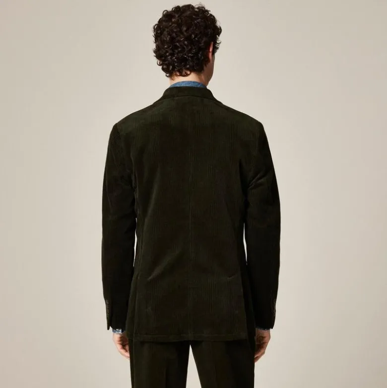 Crosby Classic-fit suit jacket in Italian corduroy