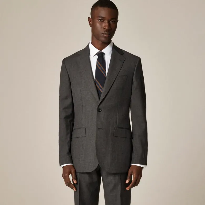 Crosby Classic-fit suit jacket in Italian worsted wool
