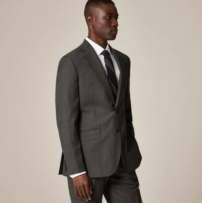 Crosby Classic-fit suit jacket in Italian worsted wool