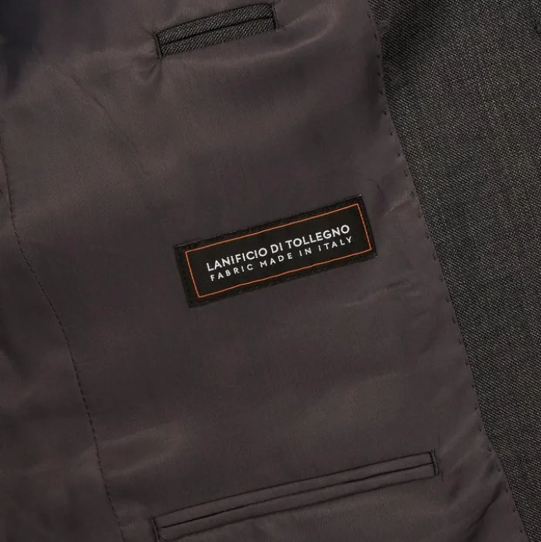 Crosby Classic-fit suit jacket in Italian worsted wool