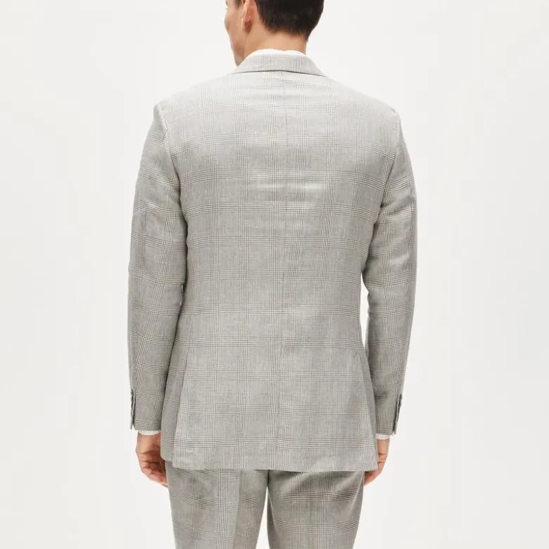 Crosby Classic-fit suit jacket in English wool-linen blend