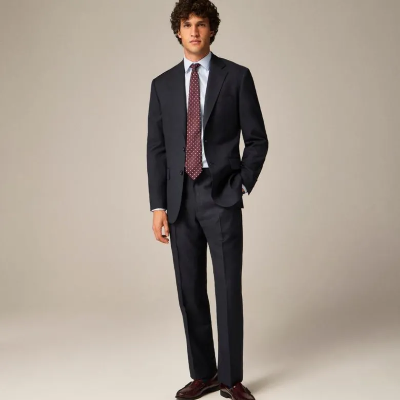 Crosby Classic-fit suit jacket in Italian worsted wool
