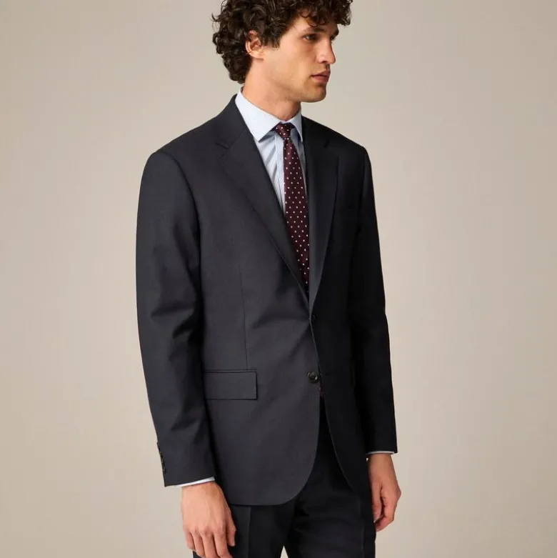 Crosby Classic-fit suit jacket in Italian worsted wool