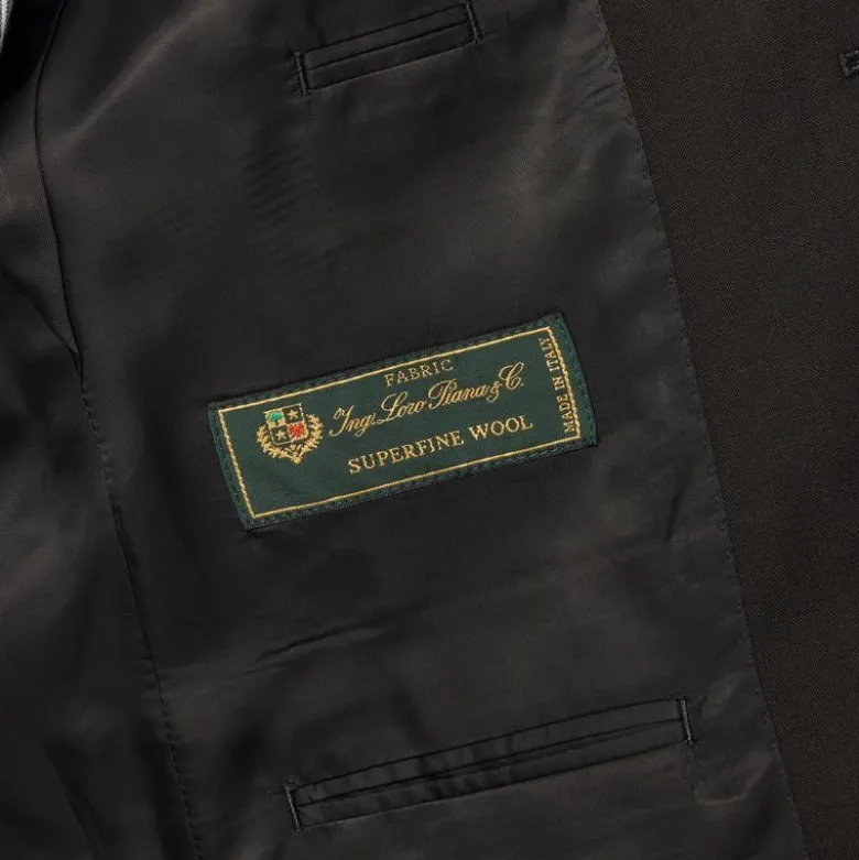 Crosby Classic-fit suit jacket in Italian wool