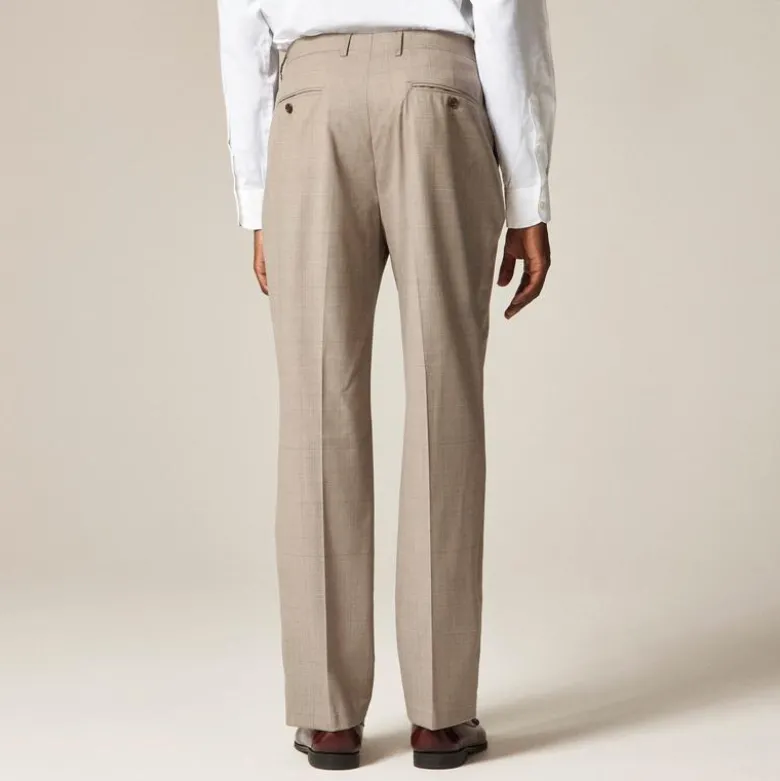 Crosby Classic-fit suit pant in Italian wool
