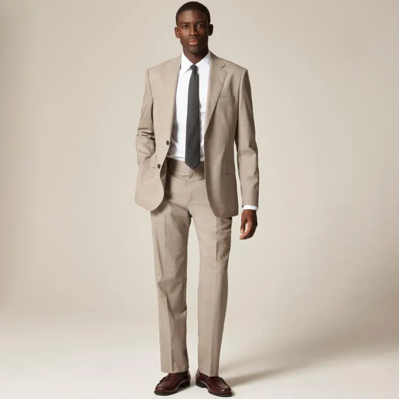 Crosby Classic-fit suit pant in Italian wool