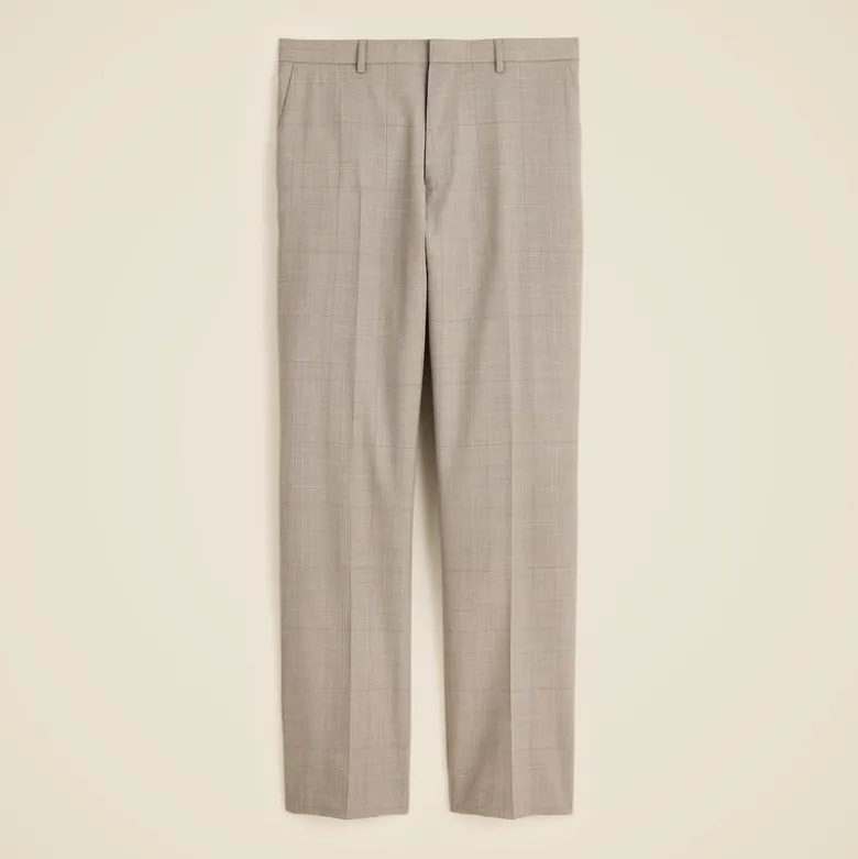 Crosby Classic-fit suit pant in Italian wool