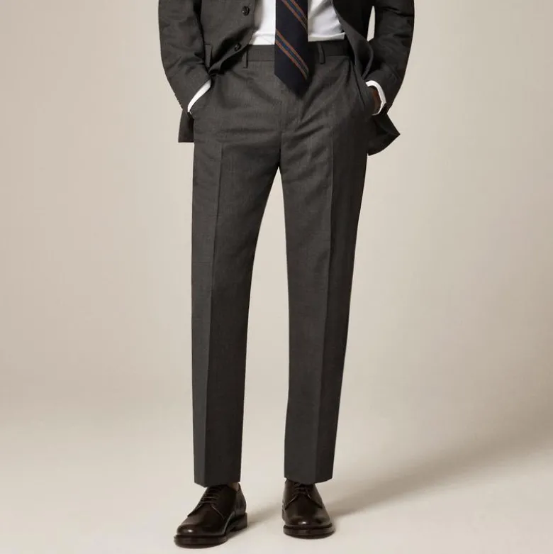 Crosby Classic-fit suit pant in Italian worsted wool