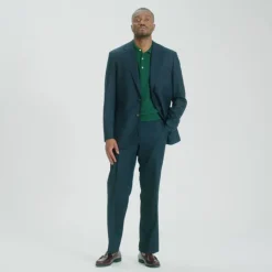 Crosby Classic-fit suit pant in Italian worsted wool