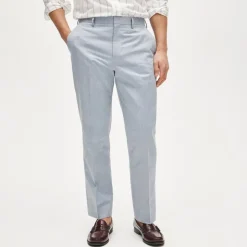 Crosby Classic-fit suit pant in Baird McNutt Irish cotton-linen blend