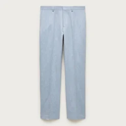 Crosby Classic-fit suit pant in Baird McNutt Irish cotton-linen blend